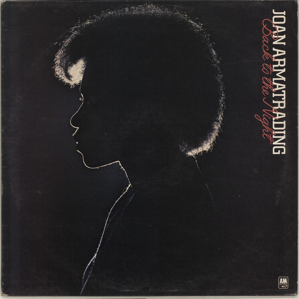 Joan Armatrading Back To The Night - Matt Sleeve UK vinyl LP album (LP record) AMLH68305