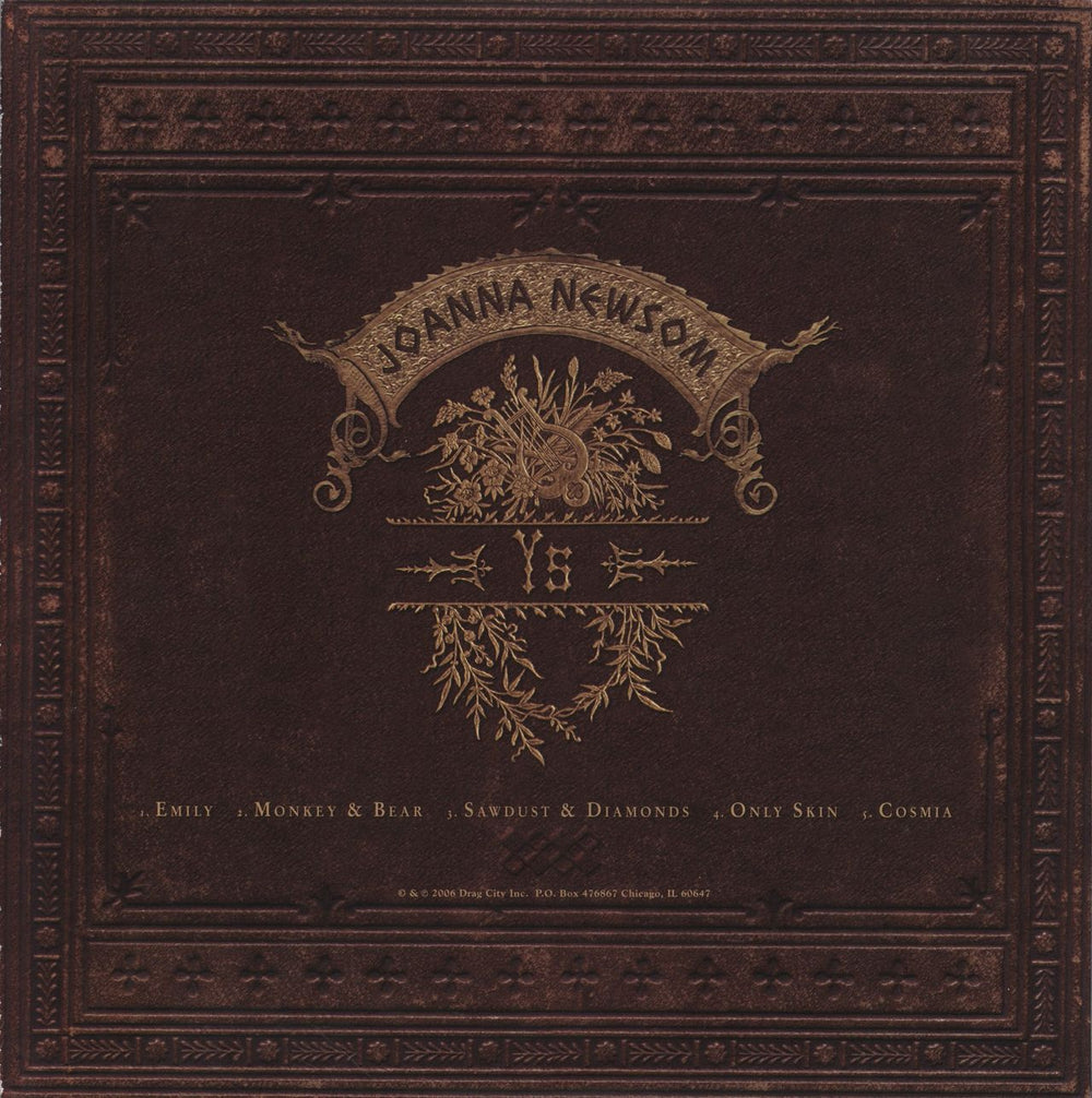 Joanna Newsom Ys US 2-LP vinyl record set (Double LP Album) 781484030317