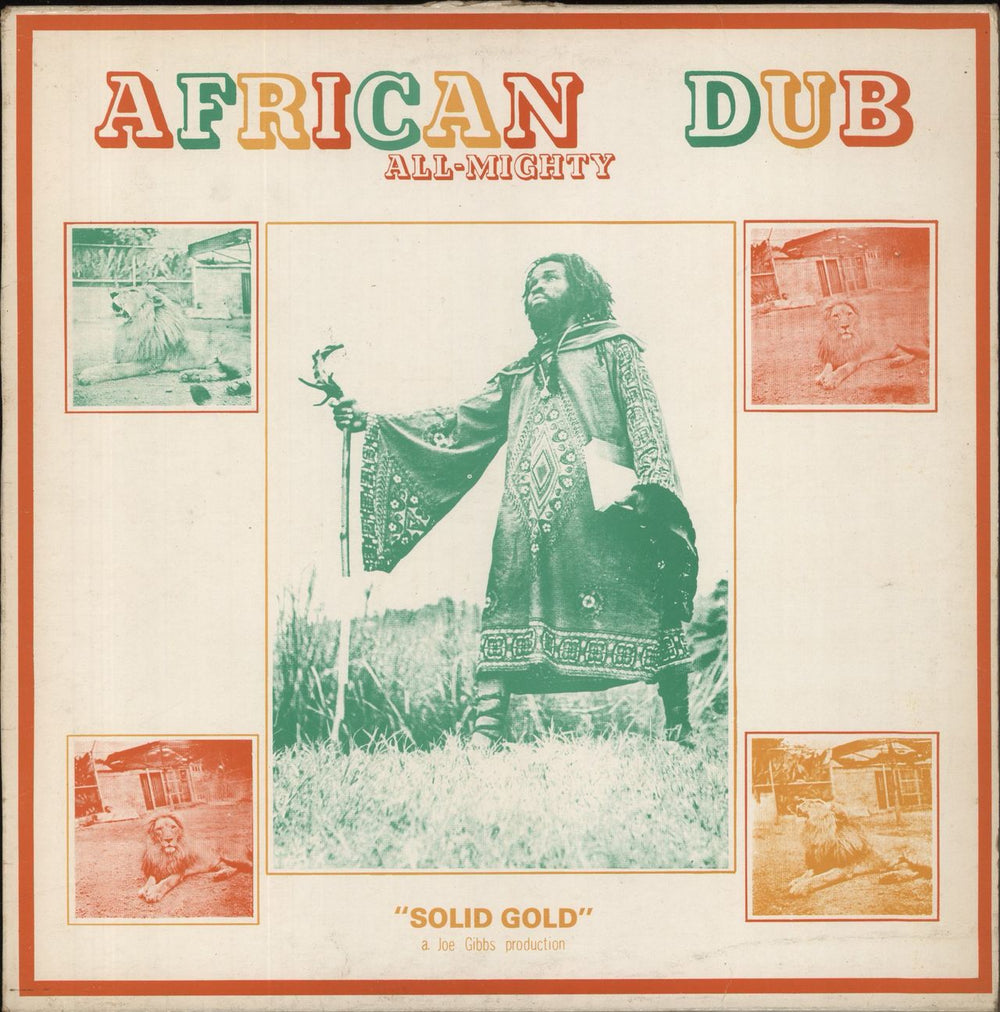 Joe Gibbs African Dub All-Mighty UK vinyl LP album (LP record) LIP10