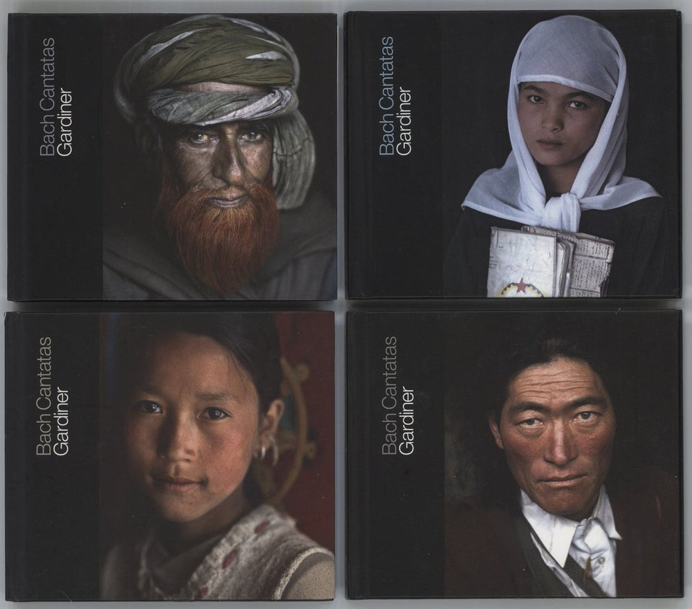 Johann Sebastian Bach Cantatas - Bundle of 4 CDs Italian 4-CD album set SDG159/110/168/171