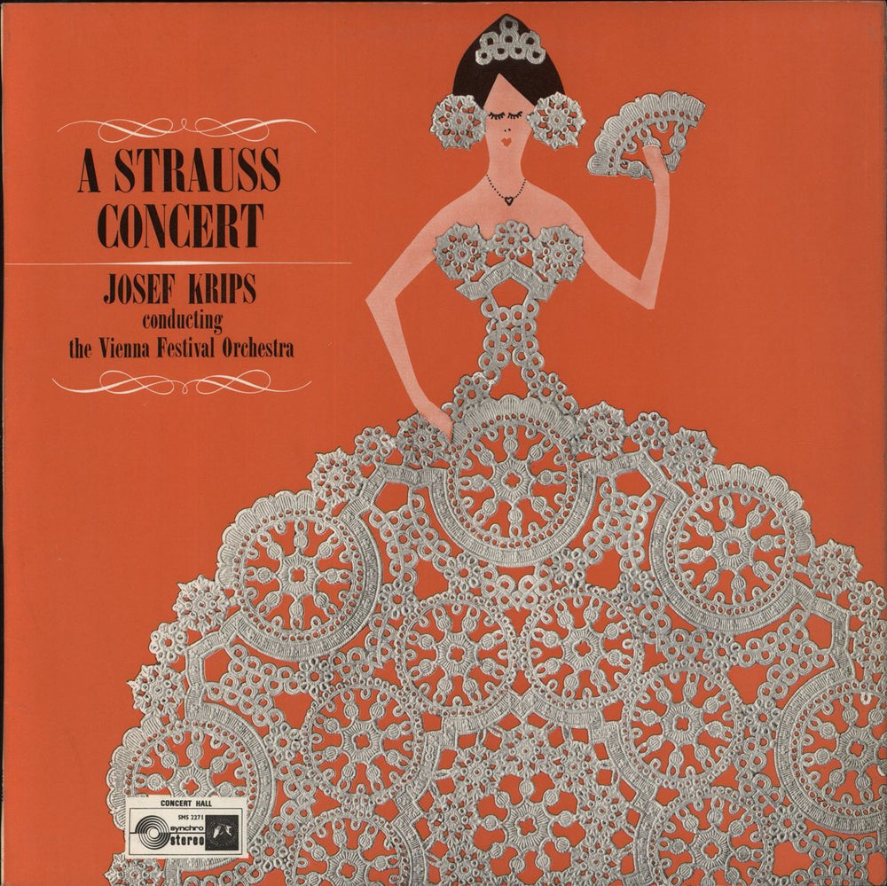 Johann Strauss II (1825-1899) A Strauss Concert UK vinyl LP album (LP record) SMS-2271