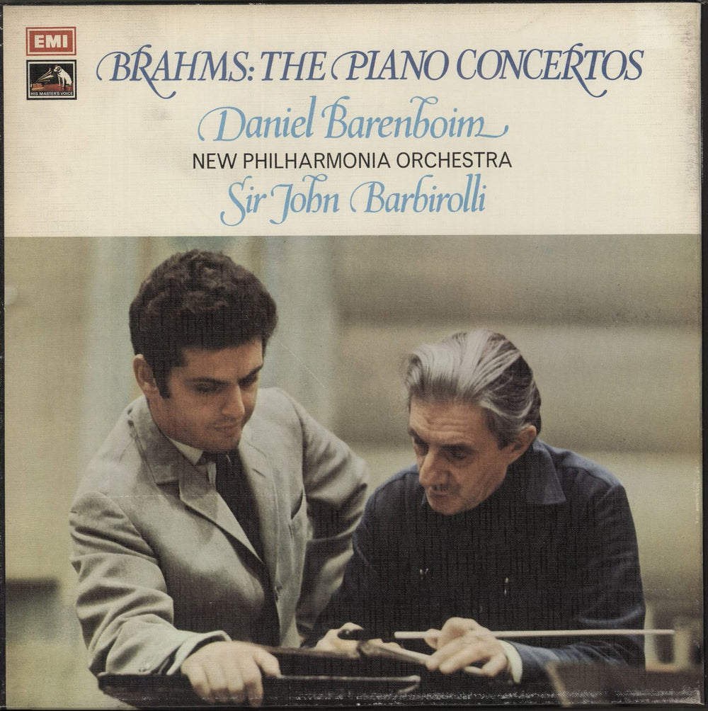 Johannes Brahms Brahms: The Piano Concertos UK Vinyl Box Set SLS874