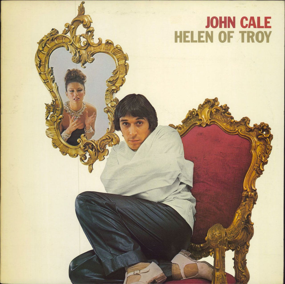 John Cale Helen Of Troy - 1st UK vinyl LP album (LP record) ILPS9350