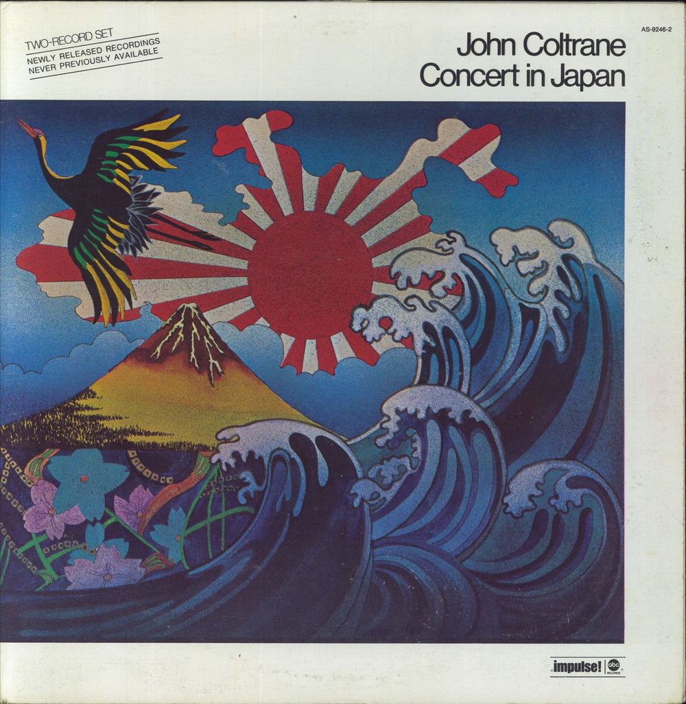 John Coltrane Concert In Japan US 2-LP vinyl record set (Double LP Album) AS-9246-2