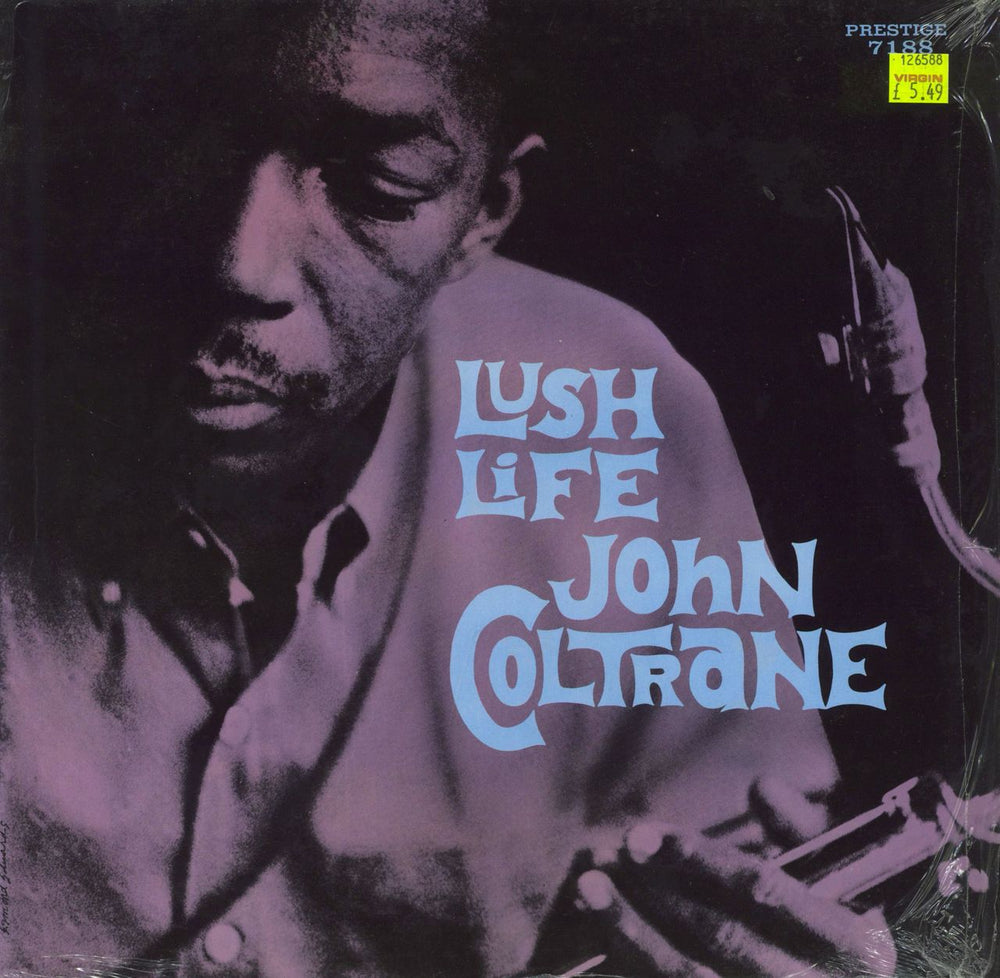 John Coltrane Lush Life German vinyl LP album (LP record) PR7188