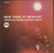 John Coltrane New Thing At Newport UK vinyl LP album (LP record) JAS22