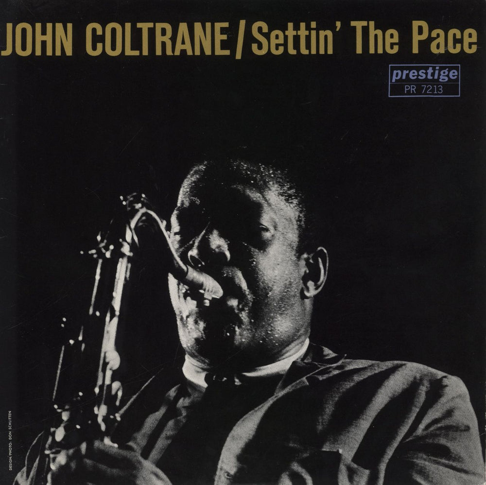 John Coltrane Settin' The Pace US vinyl LP album (LP record) OJC-078