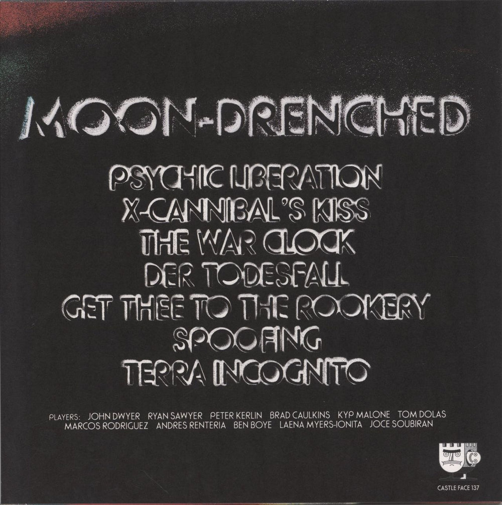 John Dwyer Moon-Drenched - Violet Vapour/Neon Magenta-In-Clear Vinyl US vinyl LP album (LP record)