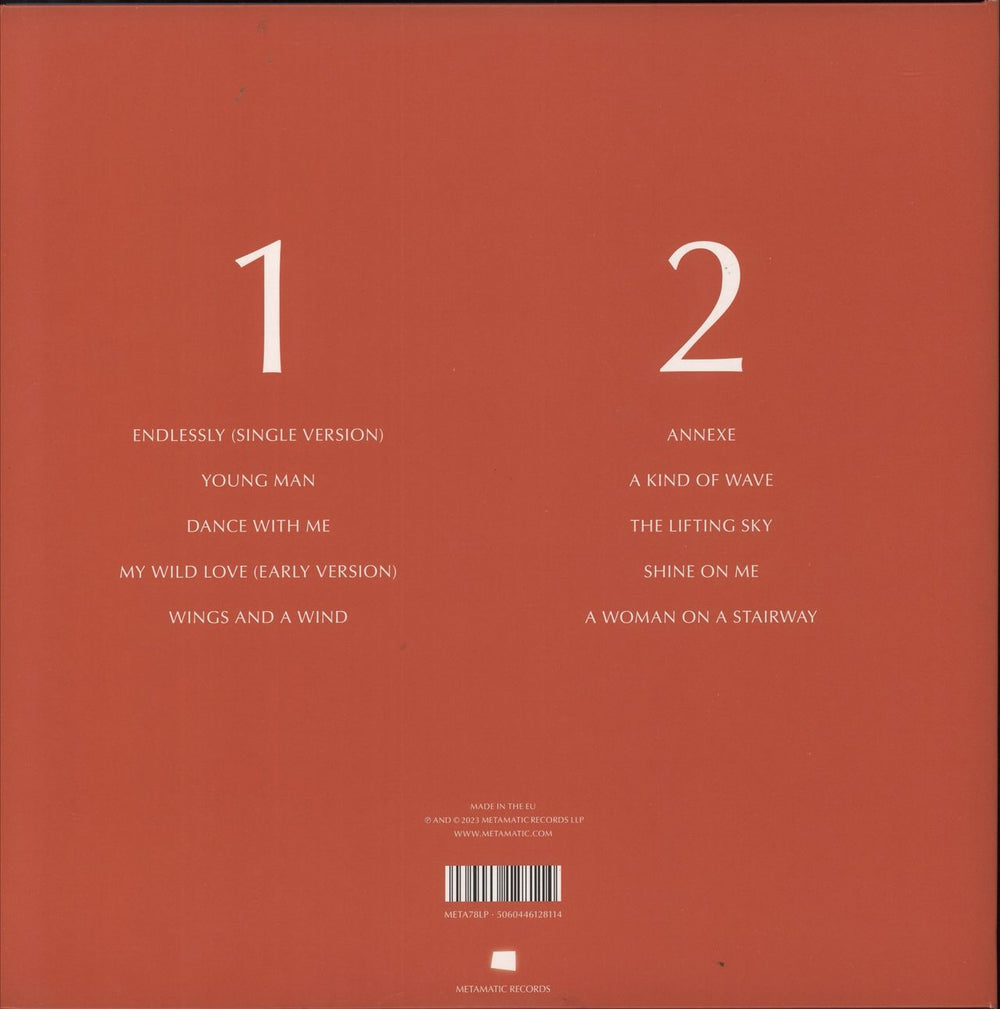 John Foxx Annexe - Red Translucent Vinyl UK vinyl LP album (LP record) 5060446128114