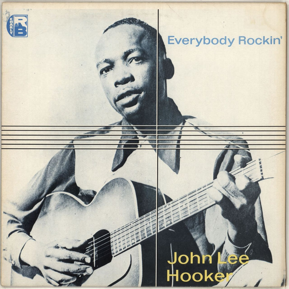 John Lee Hooker Everybody Rockin' UK vinyl LP album (LP record) CRB1014