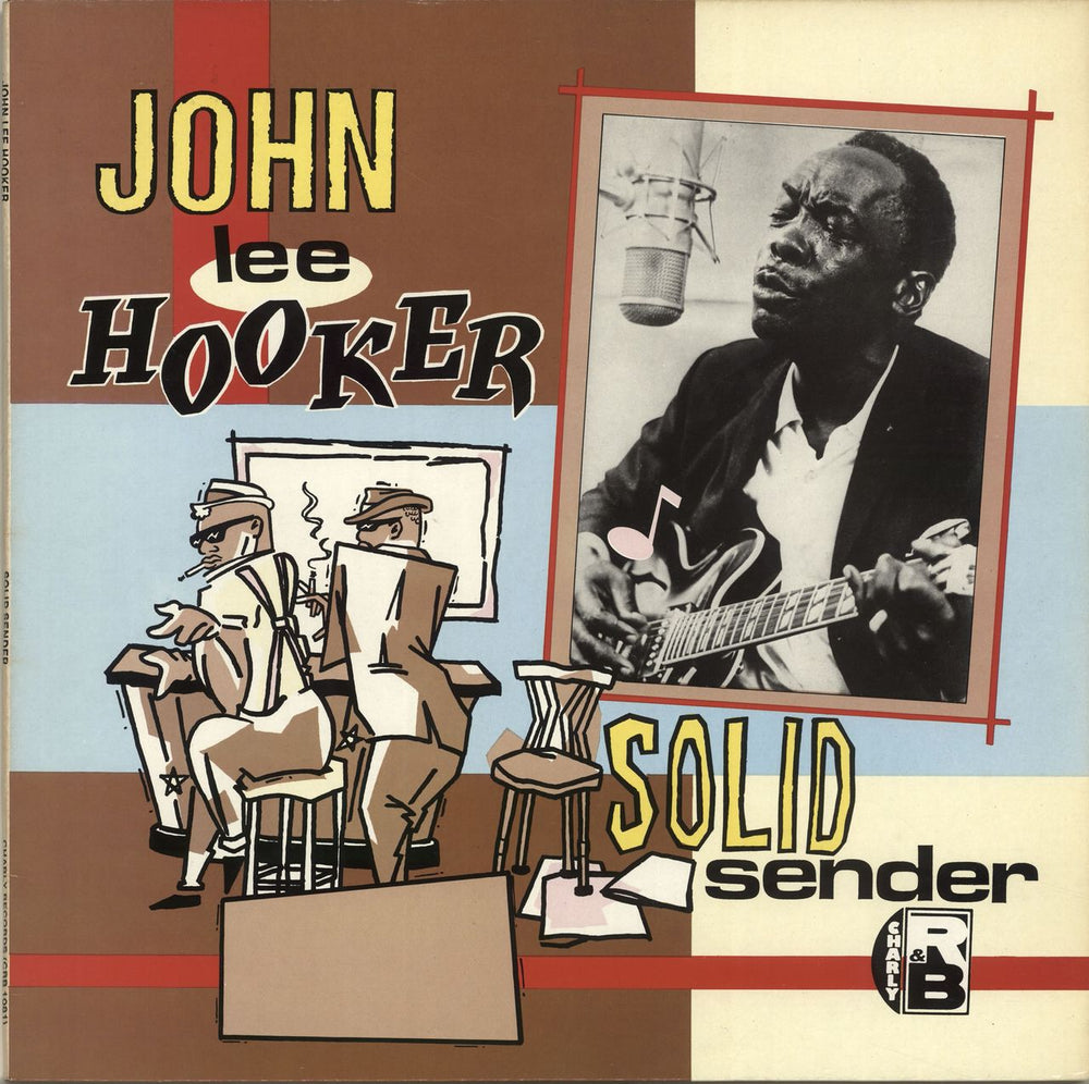 John Lee Hooker Solid Sender UK vinyl LP album (LP record) CRB1081