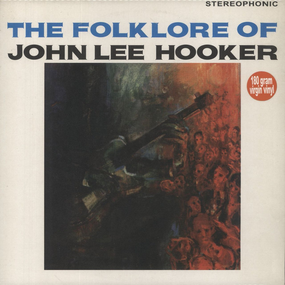John Lee Hooker The Folk Lore Of - 180gm Italian vinyl LP album (LP record) GET7516