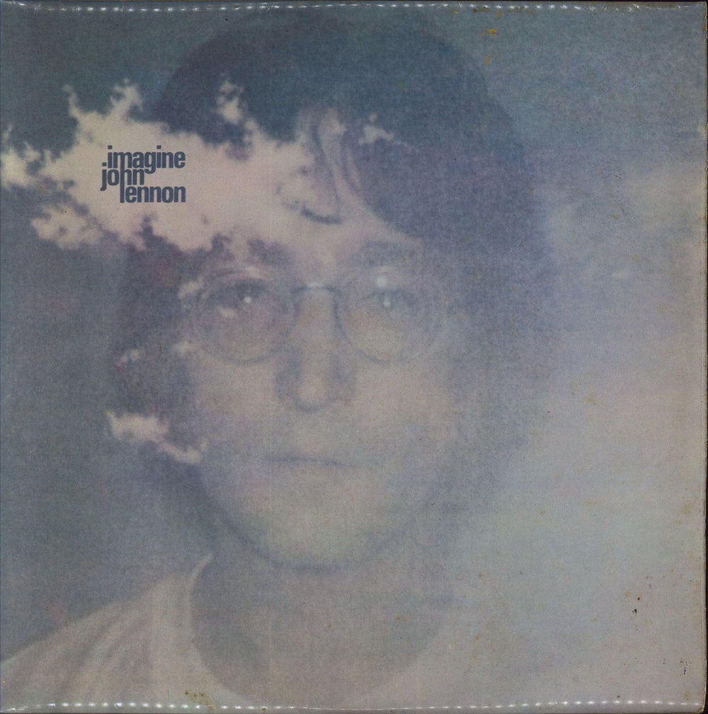 John Lennon Imagine + lyric inner UK vinyl LP album (LP record) PAS10004