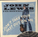 John Lewis [Rockabilly] Don’t Take Your Past Out On Me German 7" vinyl single (7 inch record / 45) MR45-041