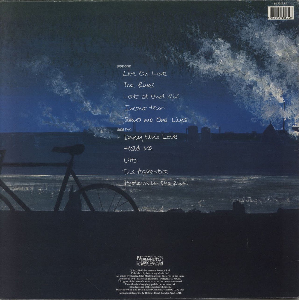 John Martyn The Apprentice - Autographed UK vinyl LP album (LP record) 5019840101018