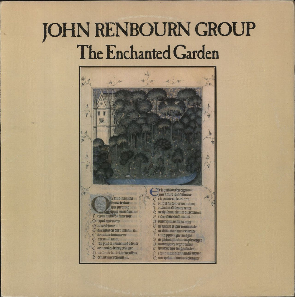 John Renbourn The Enchanted Garden Italian vinyl LP album (LP record) TRAL5356