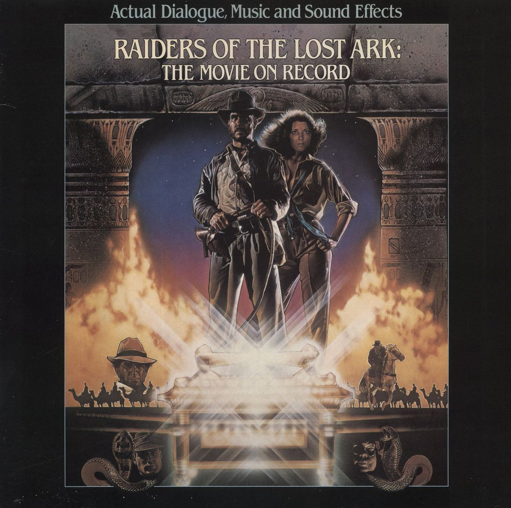 John Williams (Composer) Raiders Of The Lost Ark: The Movie On Record US vinyl LP album (LP record) JS37696