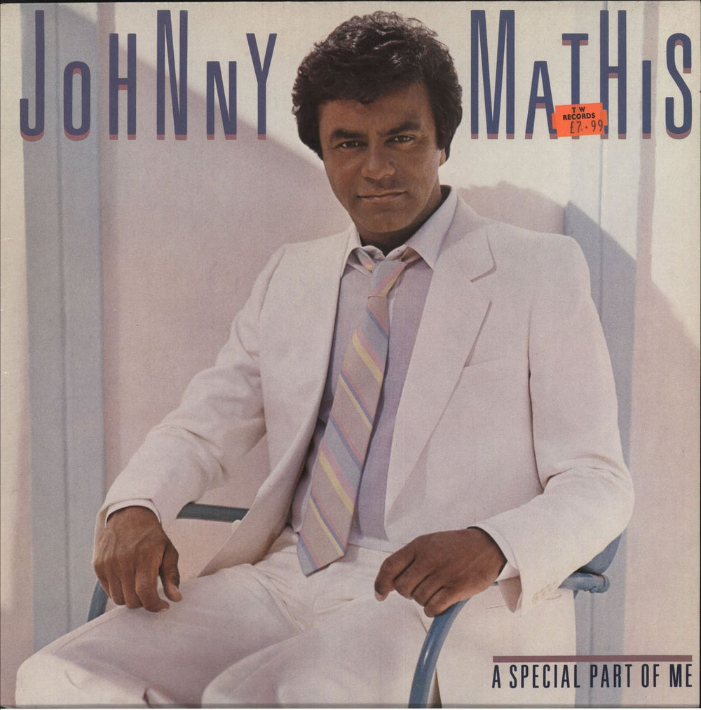 Johnny Mathis A Special Part Of Me UK vinyl LP album (LP record) 25475