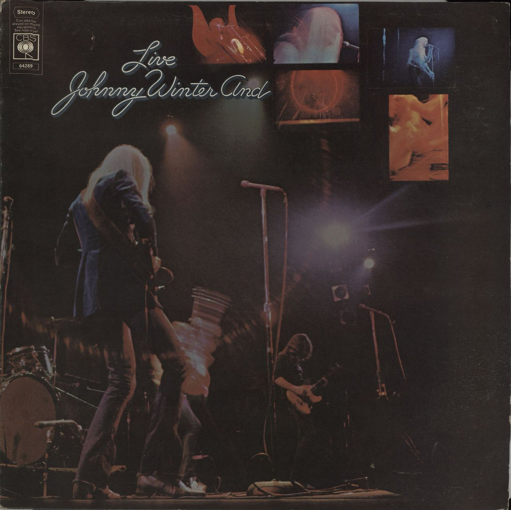 Johnny Winter Johnny Winter And Live - 1st UK vinyl LP album (LP record) 64289