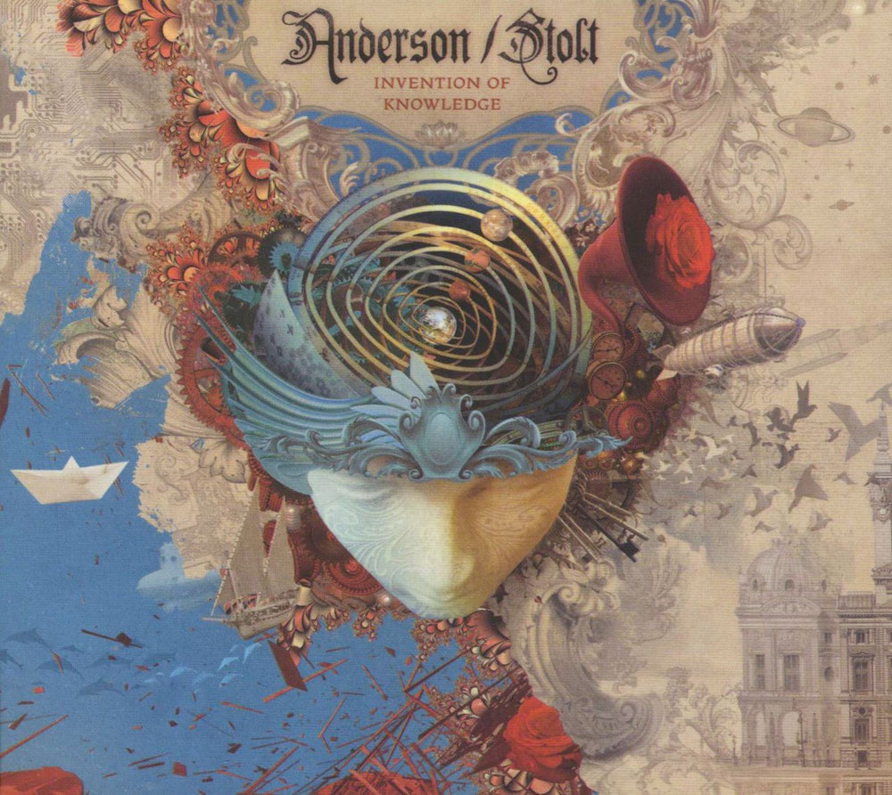 Jon Anderson Invention Of Knowledge UK CD album (CDLP) IOMSECD460