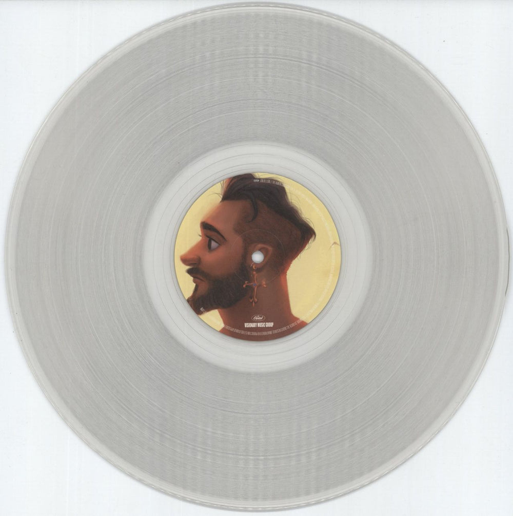 Jon Bellion The Human Condition - Clear Vinyl US 2-LP vinyl record set (Double LP Album) -OO2LTH880401