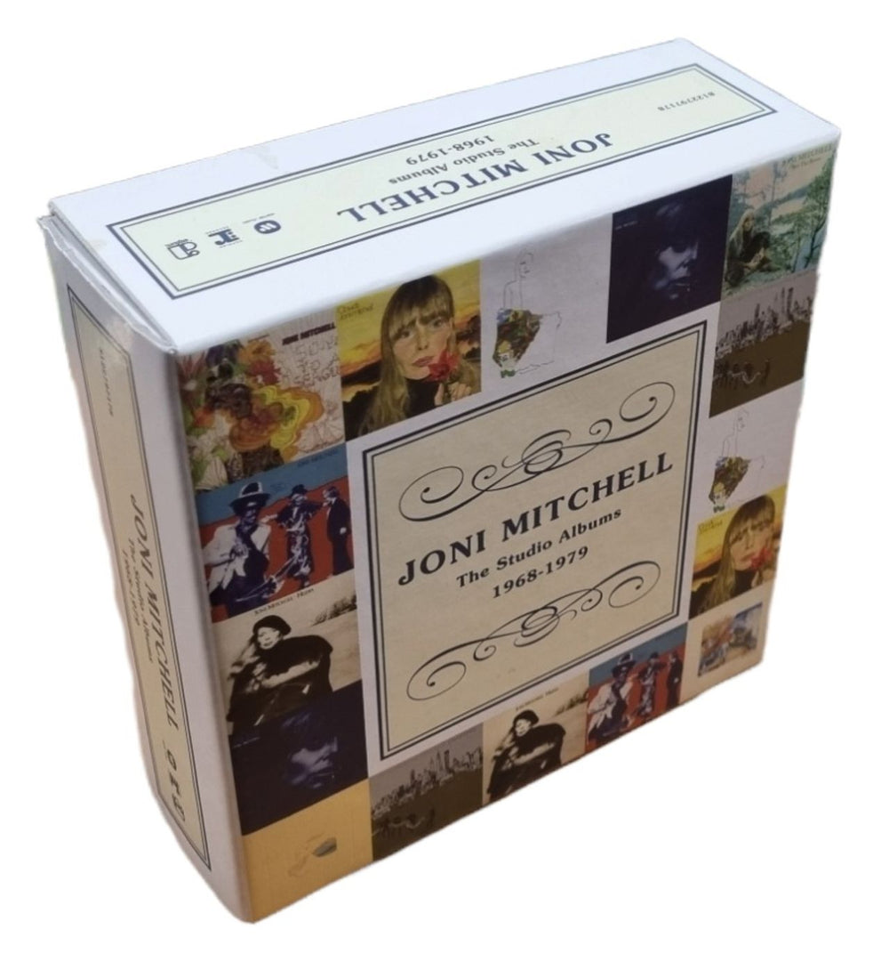 Joni Mitchell The Studio Albums 1968-1979 UK CD Album Box Set 8122797178