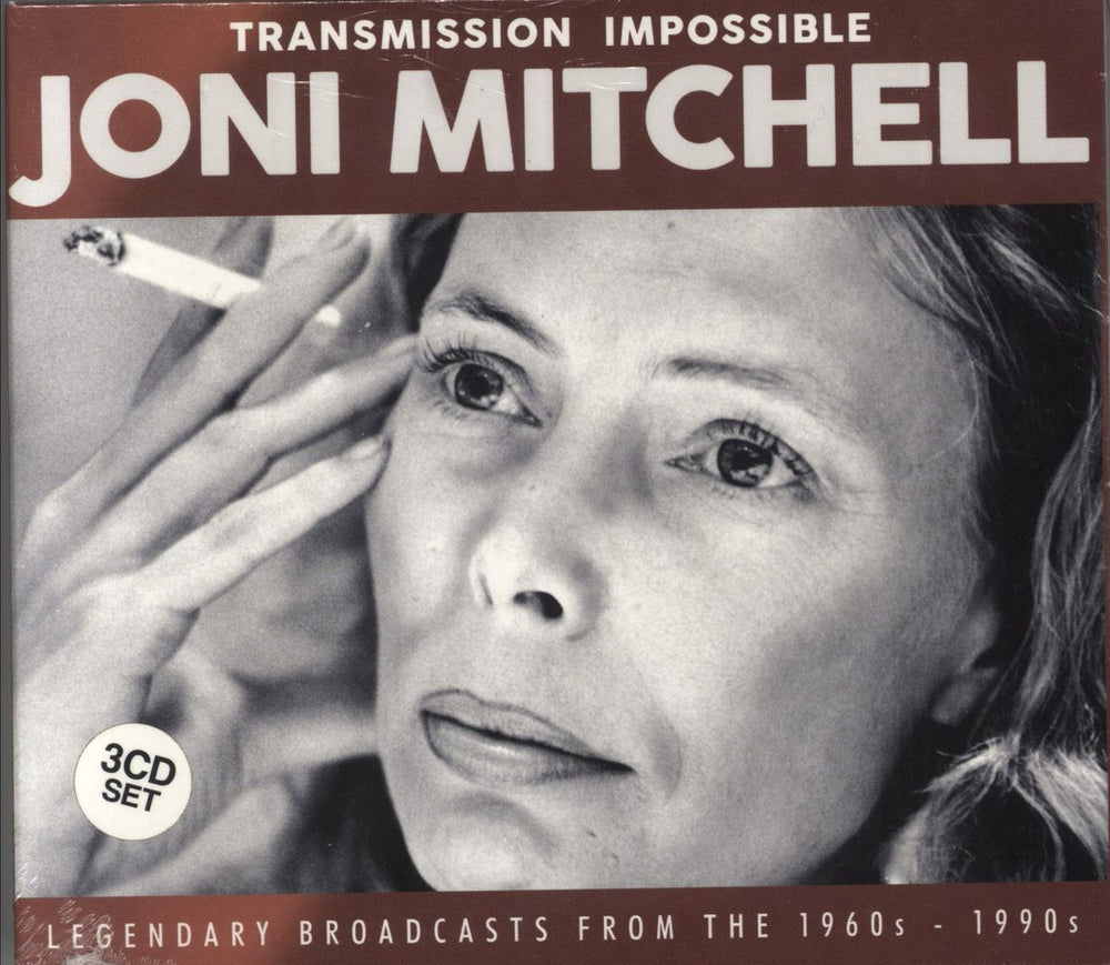 Joni Mitchell Transmission Impossible [Legendary Broadcasts From 1960s - 1990s] - Sealed UK 3-CD album set (Triple CD) ETTB068