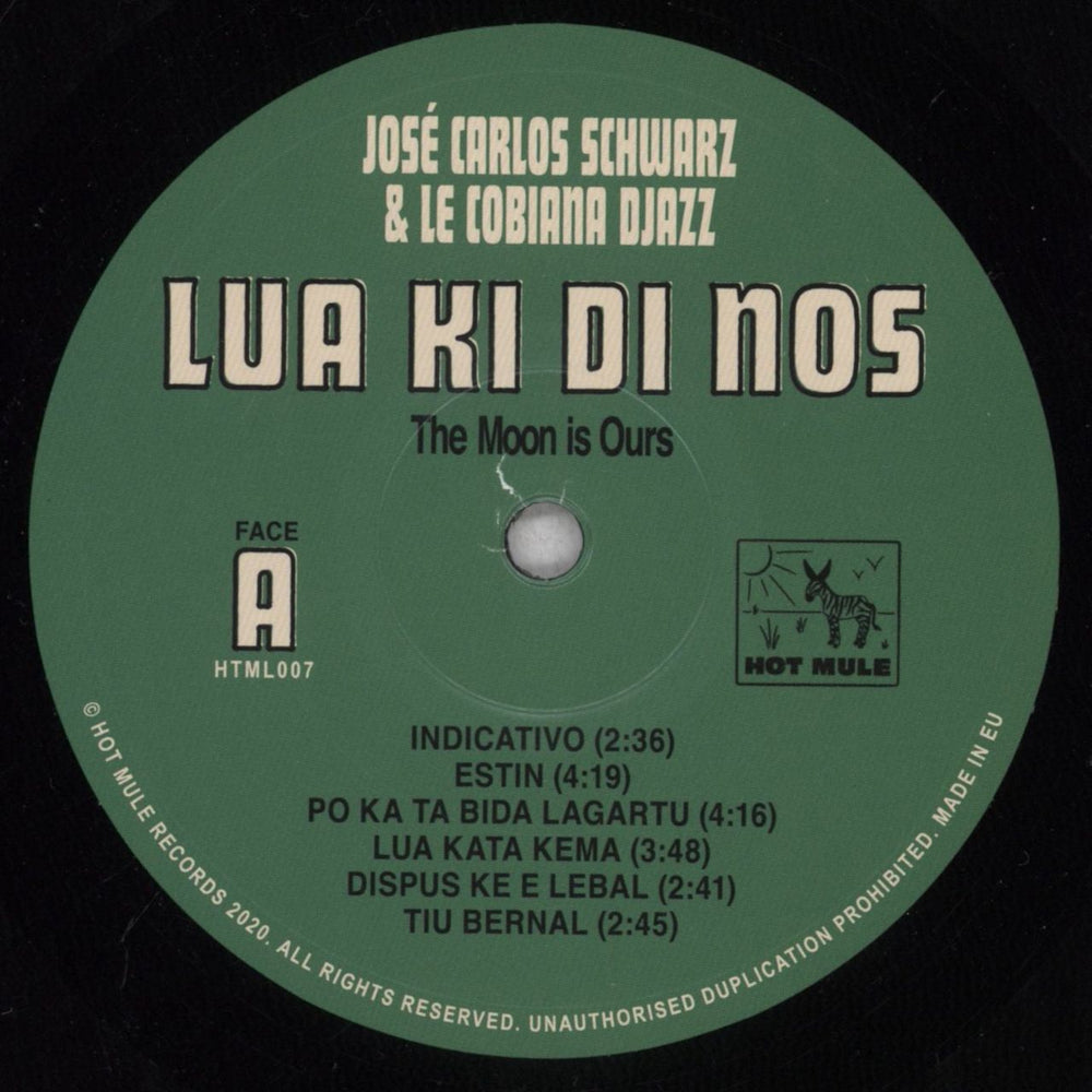 José Carlos Schwarz Lua Ki Di Nos - 180gm French vinyl LP album (LP record) 75ULPLU844602