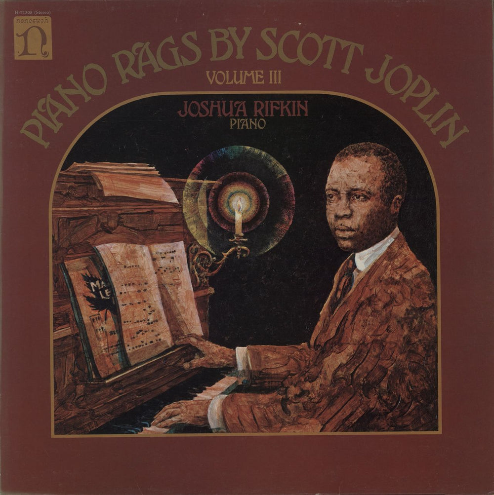 Joshua Rifkin Piano Rags By Scott Joplin Volume III UK 2-LP vinyl record set (Double LP Album) H-71305