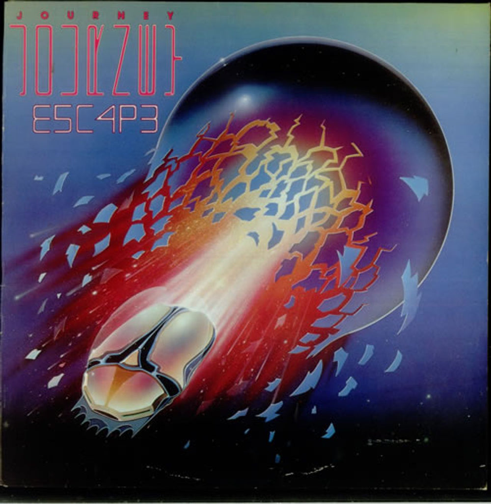 Journey Escape - 1st + Insert UK vinyl LP album (LP record) 85138