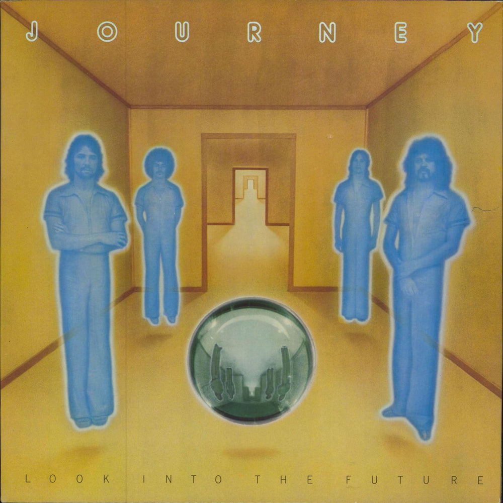 Journey Look Into The Future UK vinyl LP album (LP record) 32102