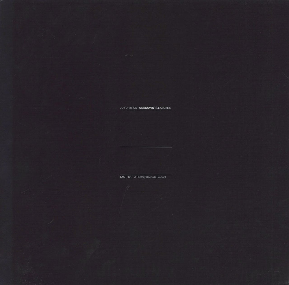 Joy Division Unknown Pleasures - 180gm - EX UK vinyl LP album (LP record)