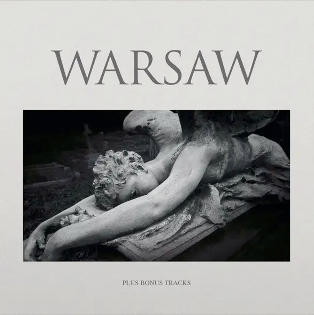 Joy Division Warsaw + Bonus Tracks - Black & White Marbled Vinyl - Sealed UK vinyl LP album (LP record) VP90152