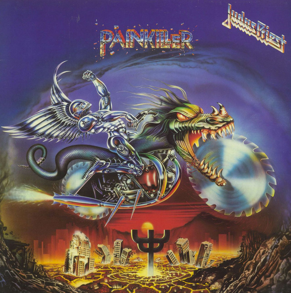 Judas Priest Painkiller UK vinyl LP album (LP record) 4672901