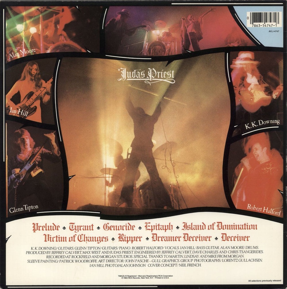 Judas Priest Sad Wings Of Destiny US vinyl LP album (LP record)