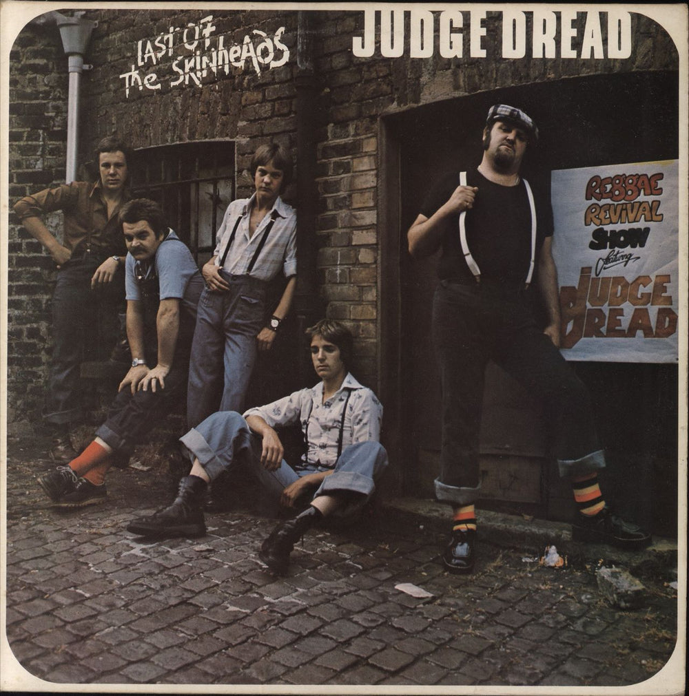 Judge Dread Last Of The Skinheads UK vinyl LP album (LP record) CTLP123