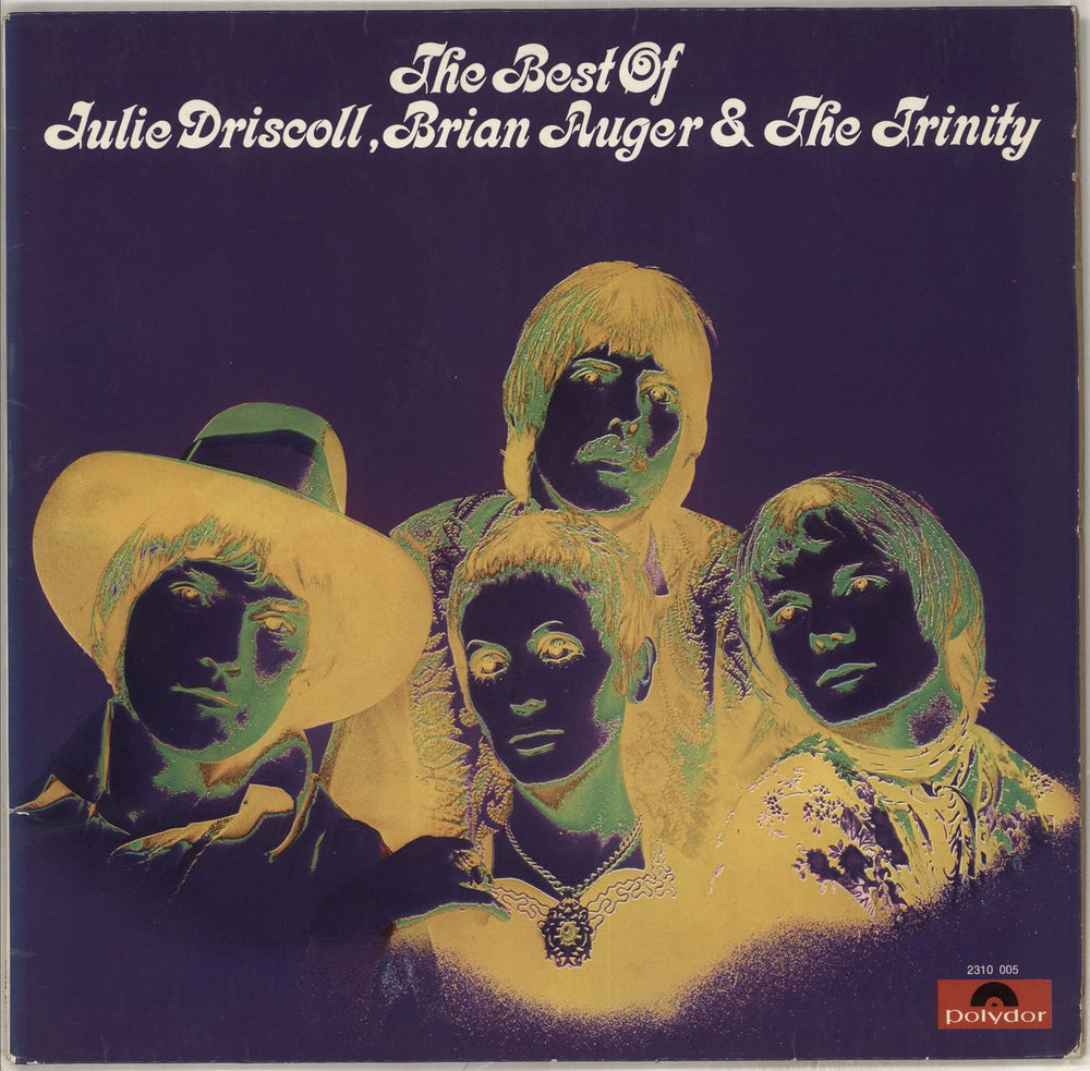 Julie Driscoll & Brian Auger The Best Of Julie Driscoll, Brian Auger & The Trinity German vinyl LP album (LP record) 2310005