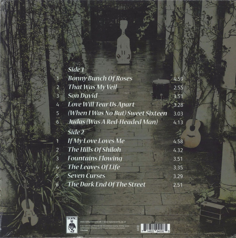 June Tabor Ragged Kingdom UK vinyl LP album (LP record) 714822940085