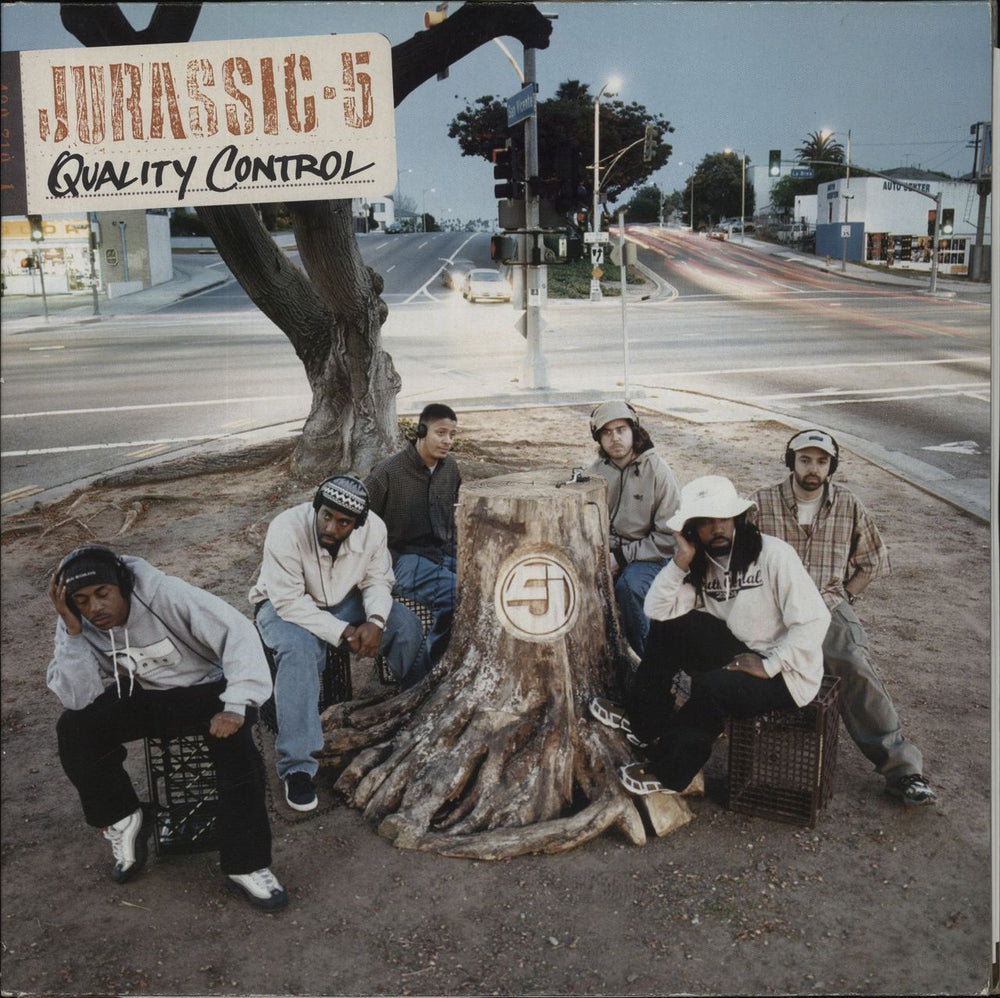 Jurassic 5 Quality Control UK 2-LP vinyl record set (Double LP Album) 4907101