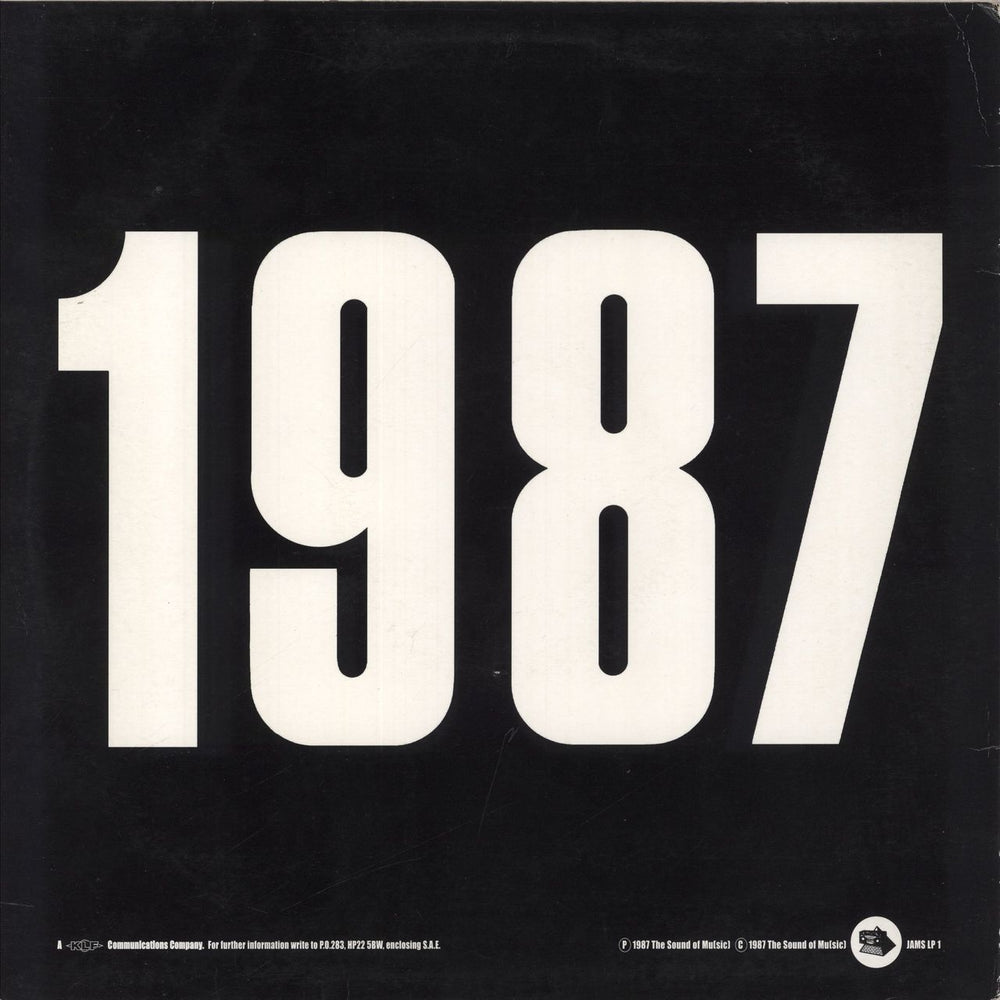 Justified Ancients Of Mu Mu 1987 What The F**k's Going On? - VG UK vinyl LP album (LP record)