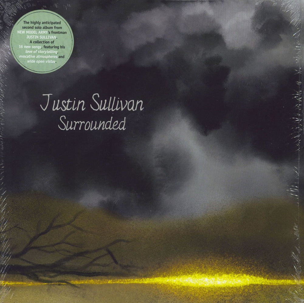 Justin Sullivan Surrounded - Open Shrink - VG UK 2-LP vinyl record set (Double LP Album) 0215827EMU