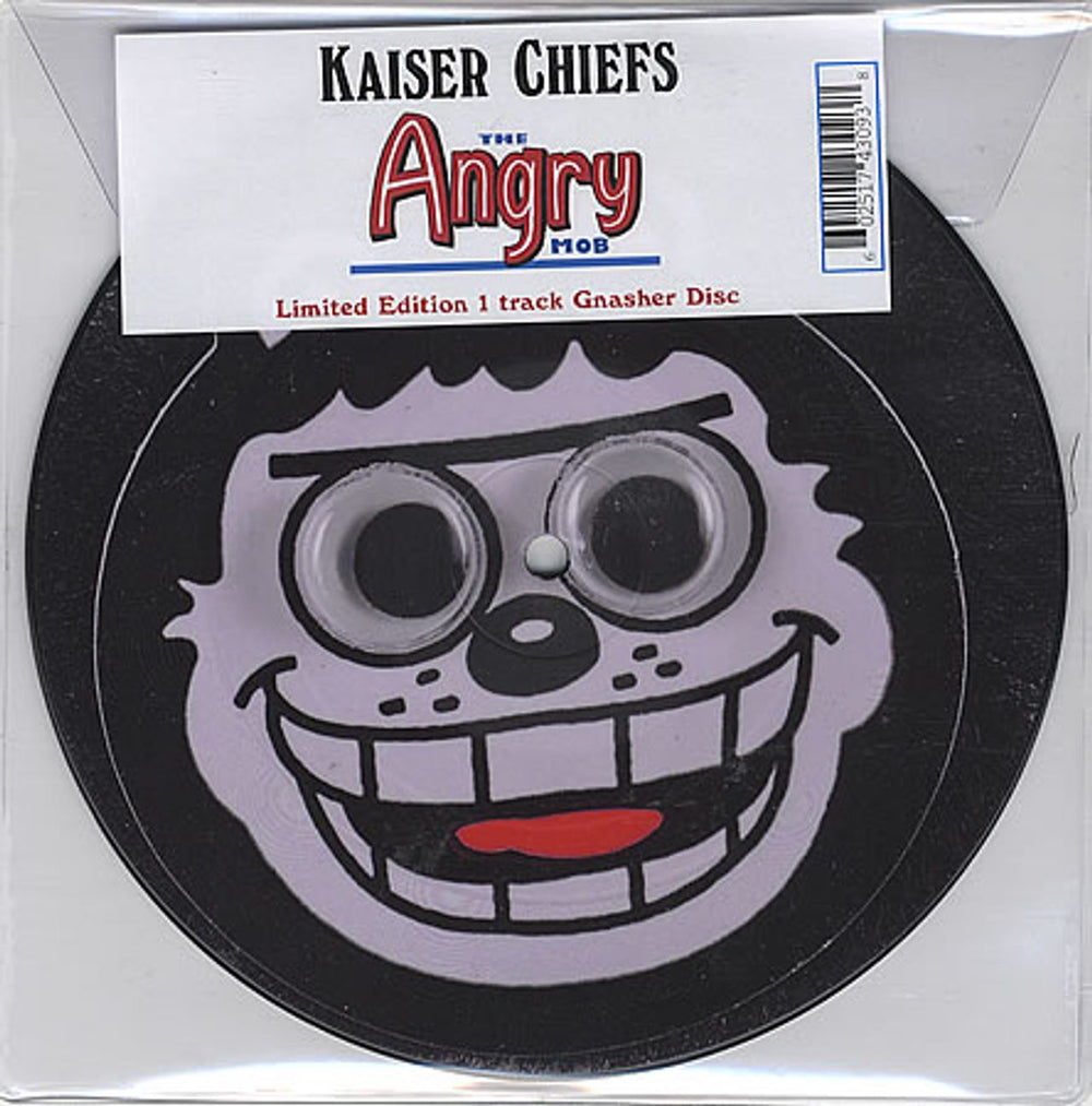 Kaiser Chiefs The Angry Mob UK 7" vinyl picture disc (7 inch picture disc single) BUN1327X