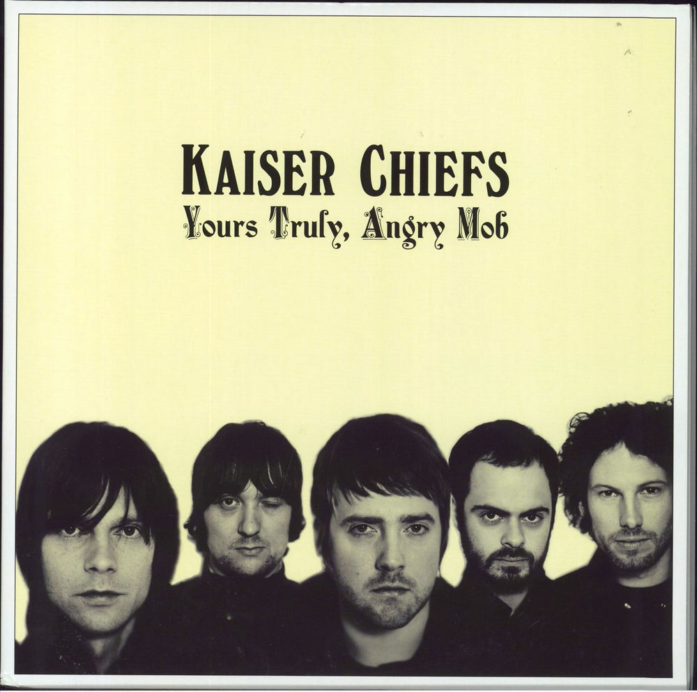 Kaiser Chiefs Yours Truly, Angry Mob [2018] UK 2-LP vinyl record set (Double LP Album) BUN122-LP