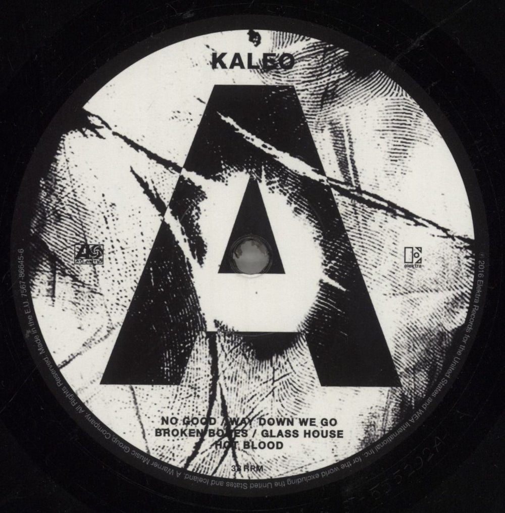 Kaleo A/B UK vinyl LP album (LP record) 8ZLLPAB857510