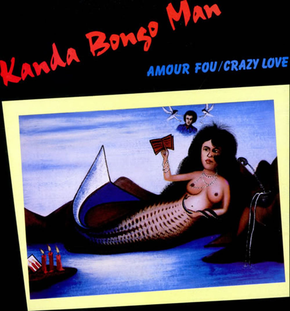 Kanda Bongo Man Amour Fou / Crazy Love French vinyl LP album (LP record) HNBL1337