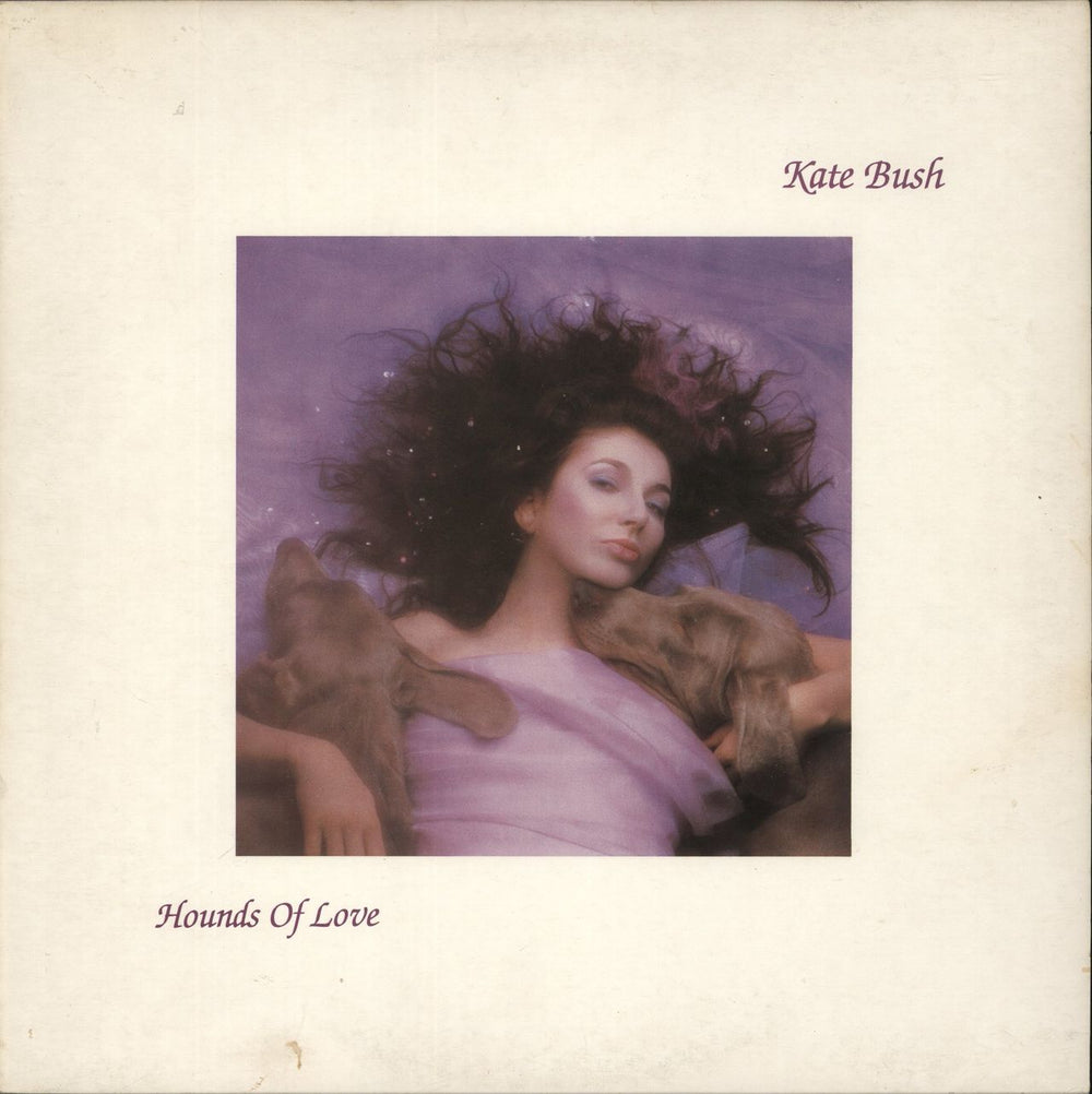 Kate Bush Hounds Of Love - 1st + Merch Insert - EX UK vinyl LP album (LP record) KAB1