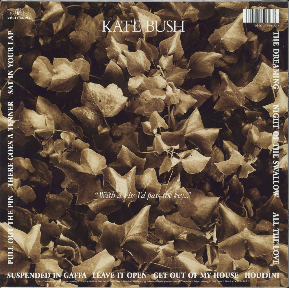 Kate Bush The Dreaming - 180gm - Sealed UK vinyl LP album (LP record) 190295593872