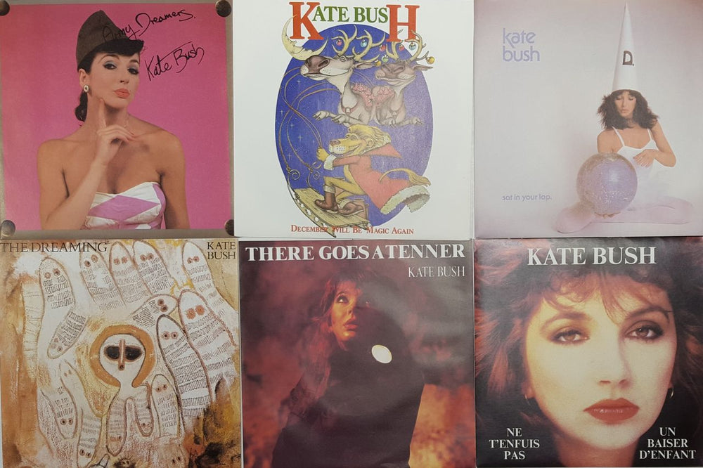 Kate Bush The Single File 1978-1983 UK 7" single box set 1983