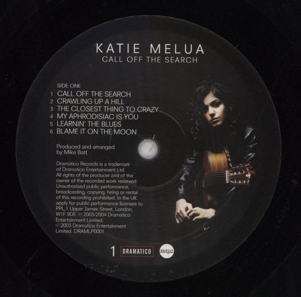 Katie Melua Call Off The Search UK vinyl LP album (LP record) KATLPCA845435