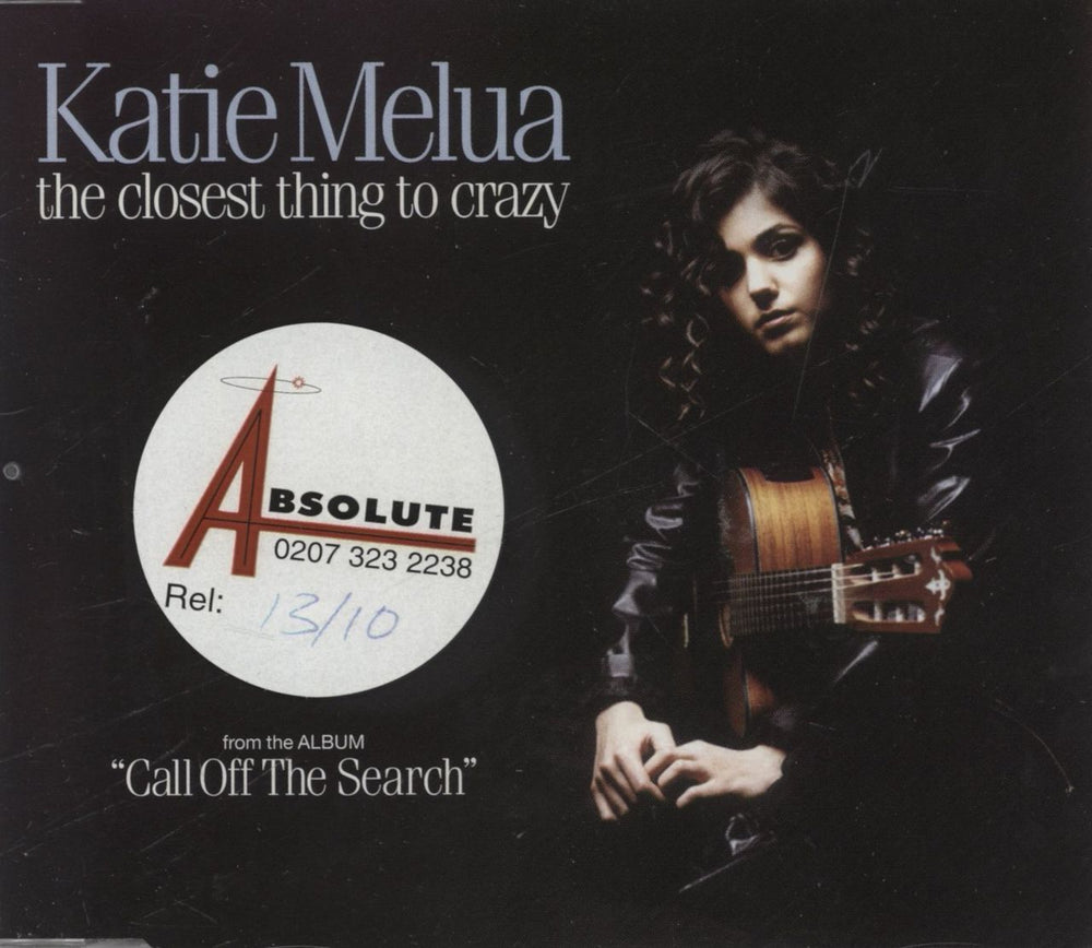 Katie Melua The Closest Thing To Crazy - Three Track UK CD single (CD5 / 5") DRAMCDS0003